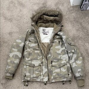 Camouflage Snowboarding Jacket